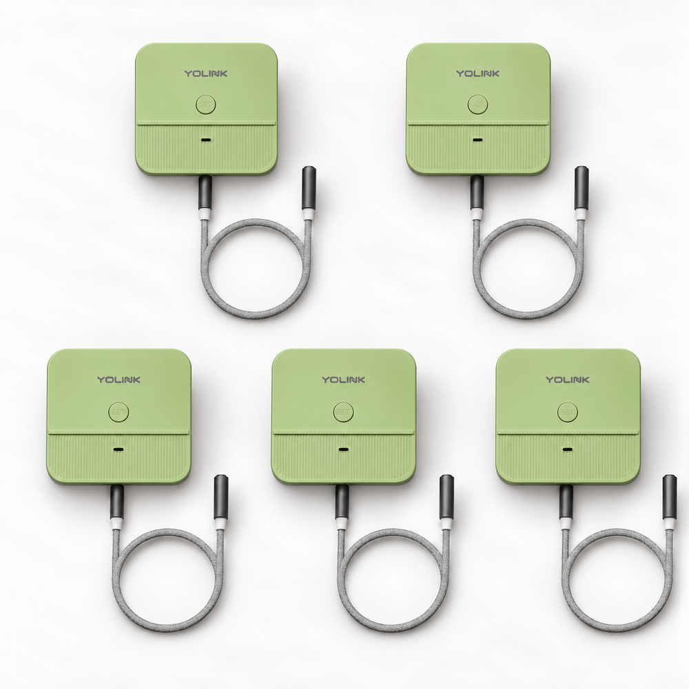 YoLink Water Leak Sensor 6, 5-Pack