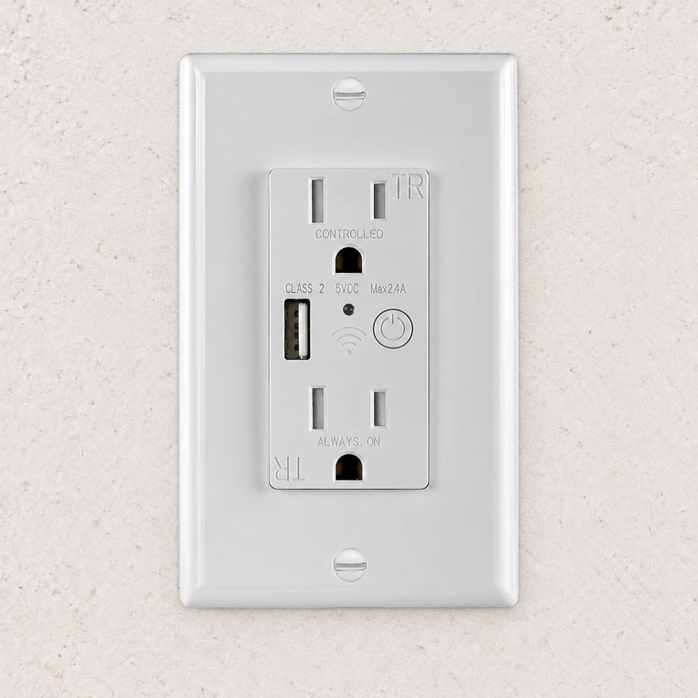 YoLink In-Wall Outlet — product-only photograph