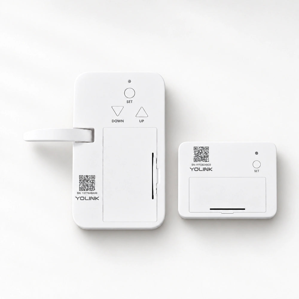 YoLink Garage Door Kit 2 — arranged main components