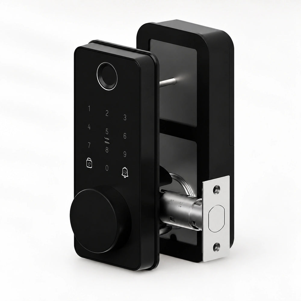 YoLink Smart Deadbolt Lock with Fingerprint — product-only photograph