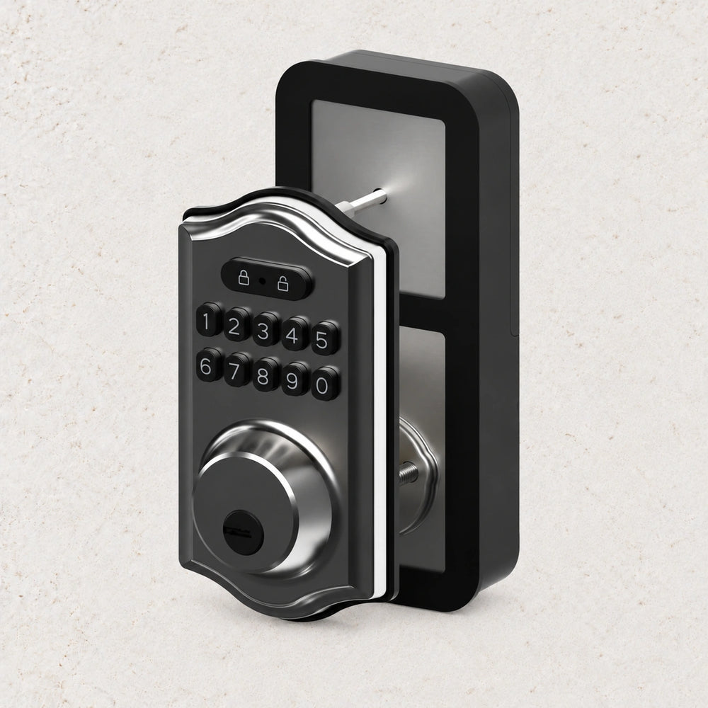 YoLink Smart Deadbolt Lock with Keypad — product-only photograph