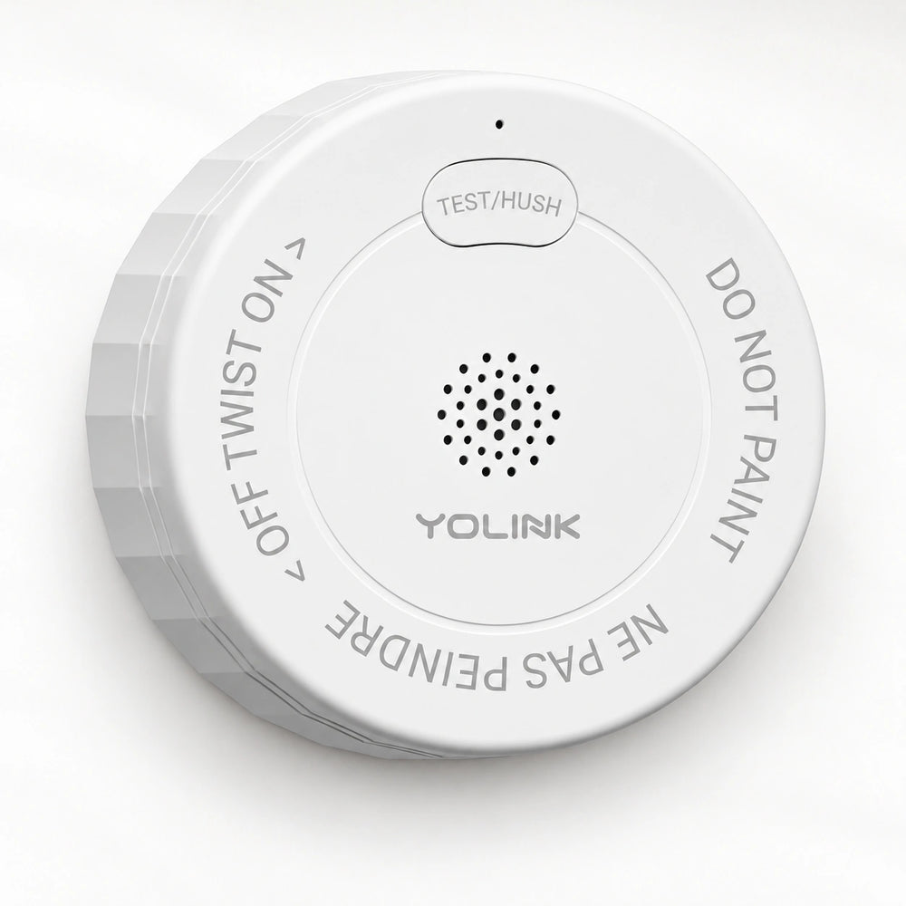 YoLink Photoelectric Smoke Alarm — product-only photograph