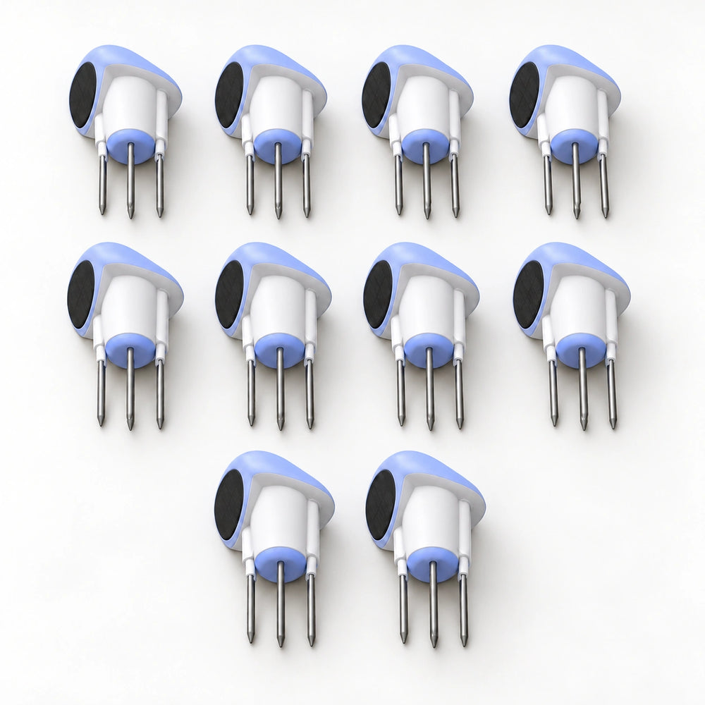 YoLink Solar Soil Detector, 10-Pack — arranged main components