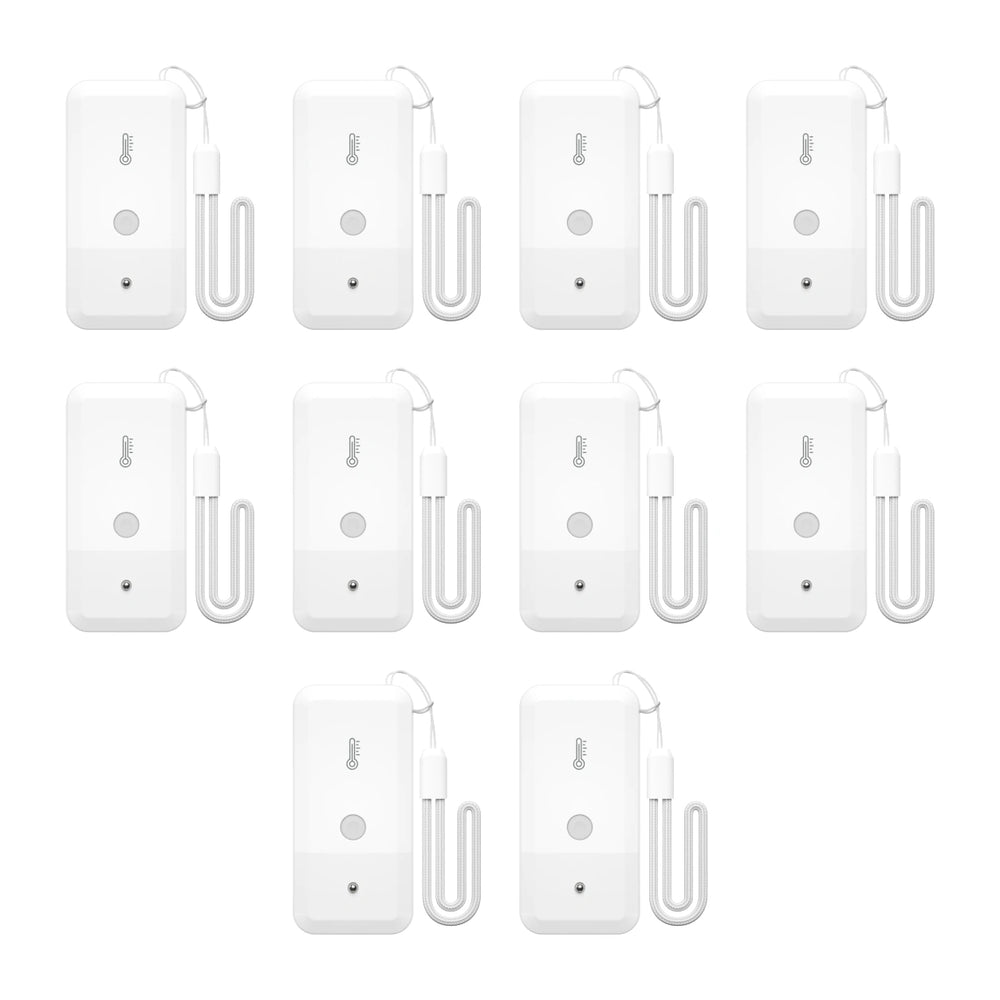 YoLink Temperature Sensor YS8017, 10-Pack — arranged main components