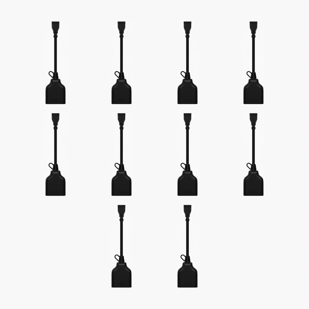 YoLink Outdoor Energy Plug, 10-Pack — arranged main components