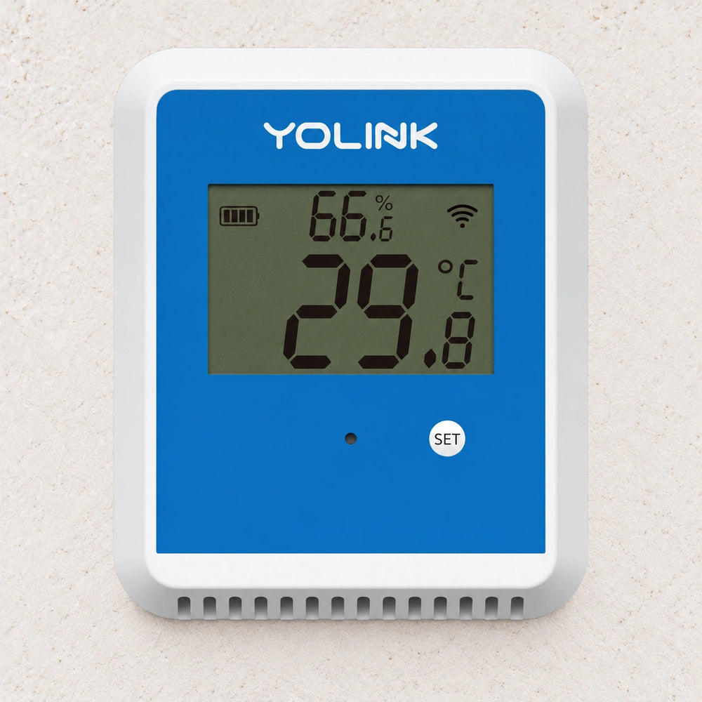 YoLink Sidewalk Outdoor Temperature & Humidity Sensor — product-only photograph