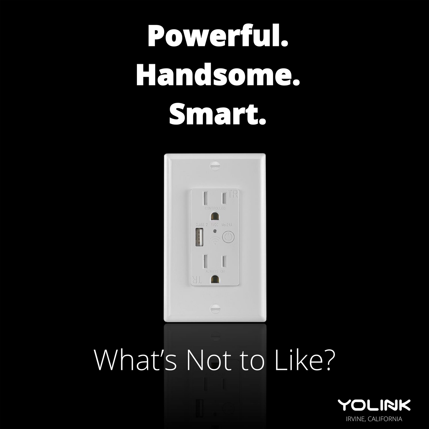YoLink Smart In-Wall Outlet Works with Alexa, Google Assistant, and IFTTT, YoLink Hub Required - YoLink