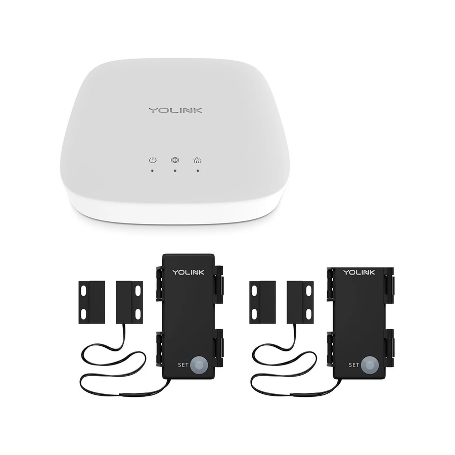 Outdoor Contact Sensor 2-Pack & Hub Starter Kit