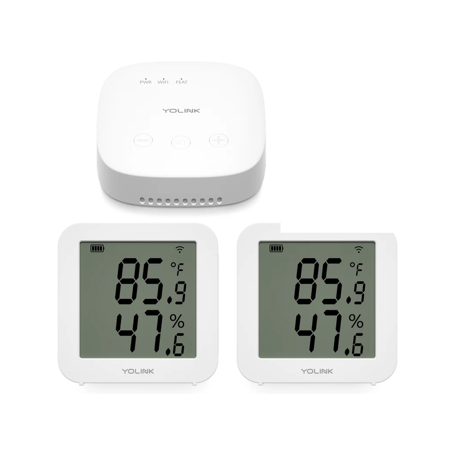 Two X3 Temperature & Humidity Sensors & SpeakerHub Starter Kit