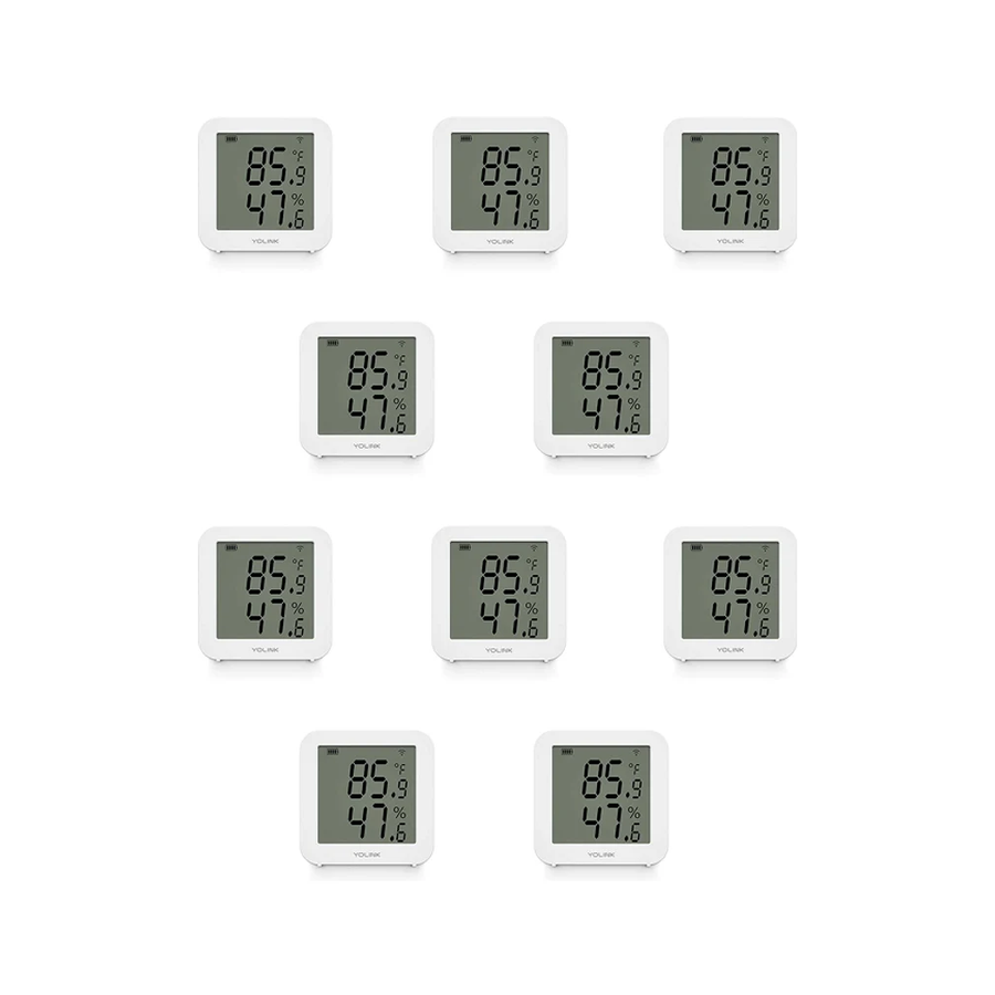 Smart Indoor Hygrometer Thermometer 10-pack