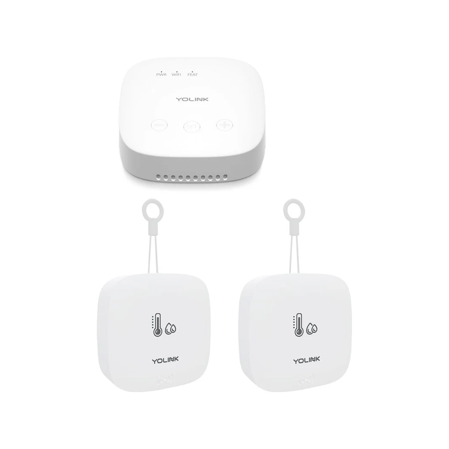 SpeakerHub & Two Weatherproof Temperature & Humidity Sensors Starter Kit