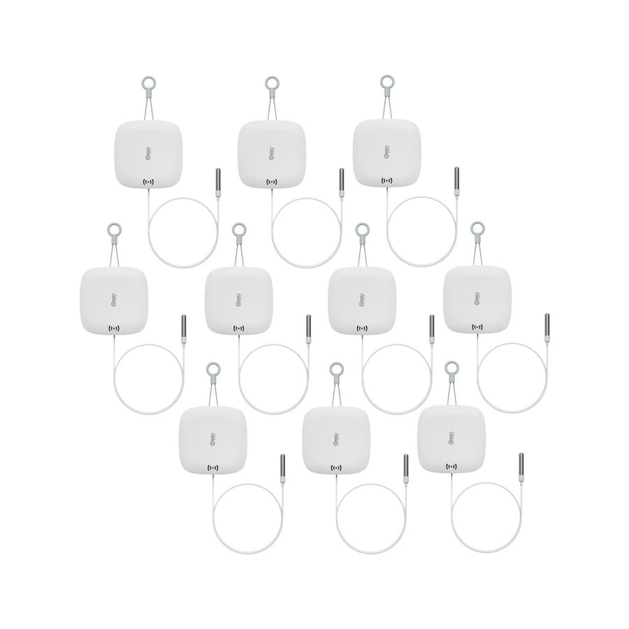 Weatherproof Temperature Sensor w/Probe 10-Pack