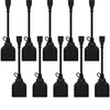 Smart Outdoor Energy Plug 10-Pack