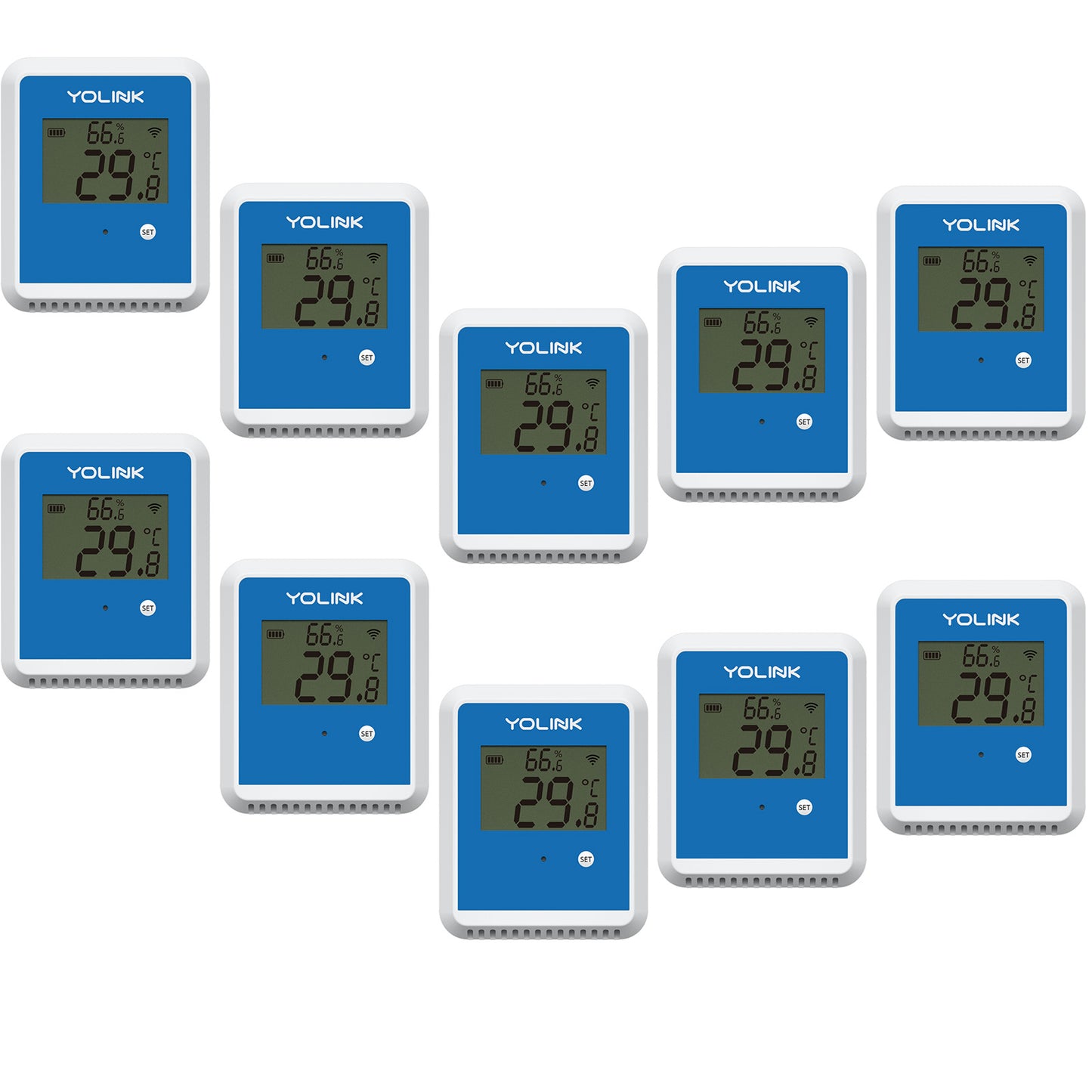 X3 Outdoor Temperature & Humidity Sensor 10-Pack