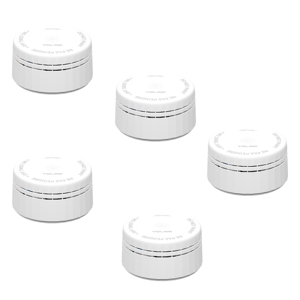Photoelectric Smoke Alarm 5-Pack