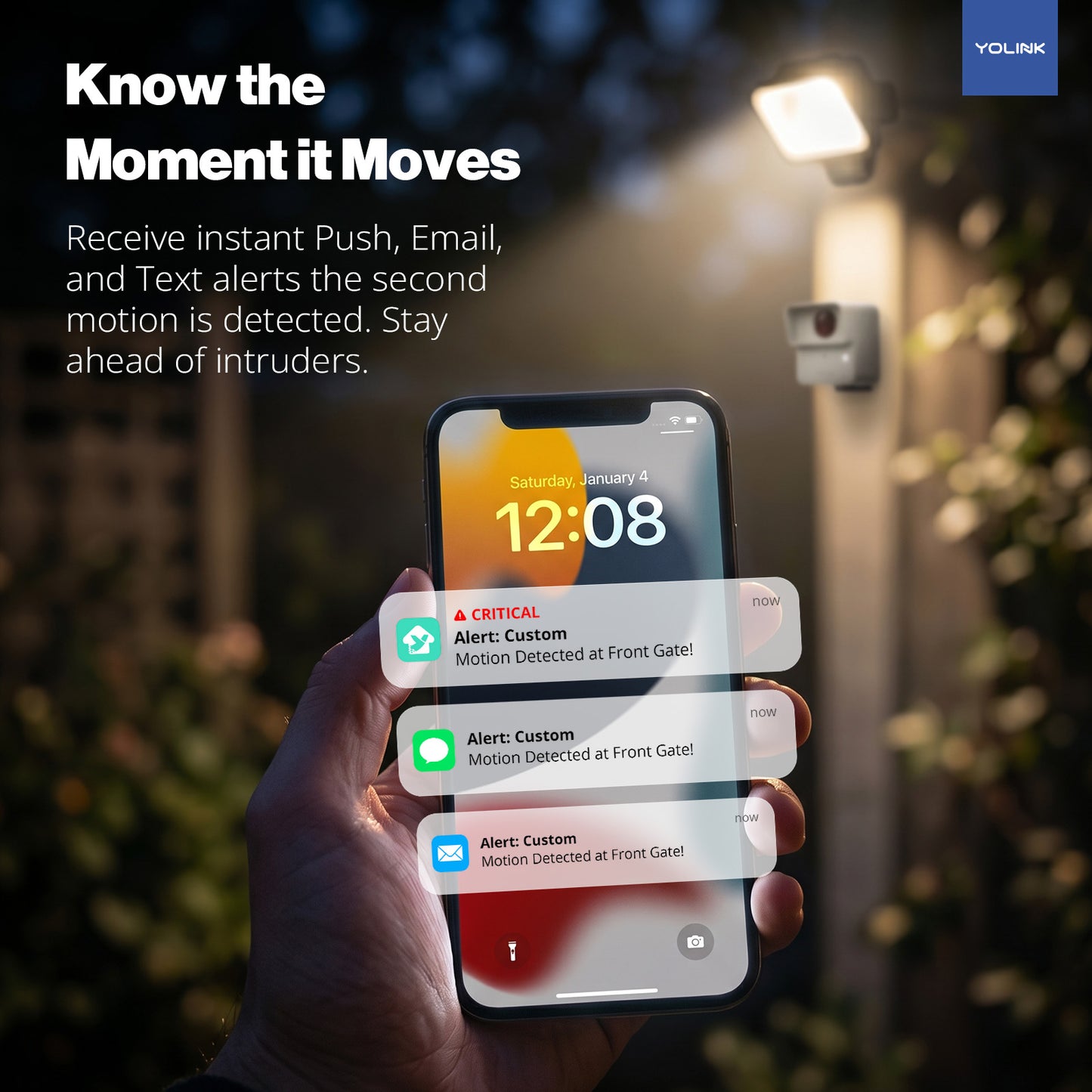 Sidewalk Outdoor Motion Detector, Amazon Sidewalk Gateway Required