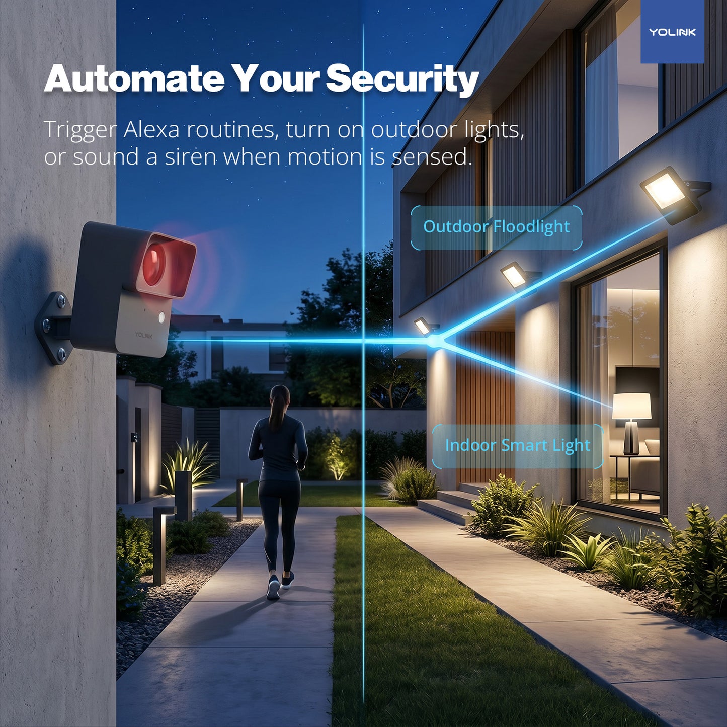 Sidewalk Outdoor Motion Detector, Amazon Sidewalk Gateway Required