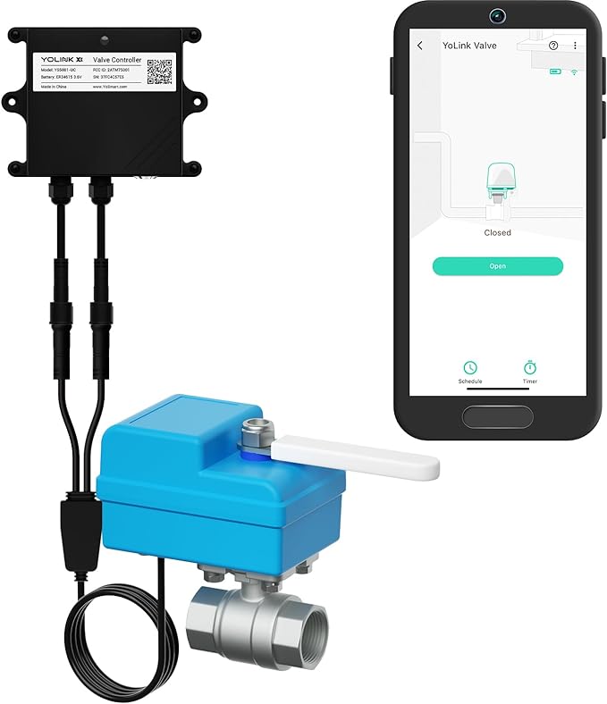 Load image into Gallery viewer, X3 Smart Valve Controller with EVO Motorized Ball Valve (3/4&amp;quot;), 1/4 Mile World&amp;#39;s Longest Range Water Valve, Remote Control
