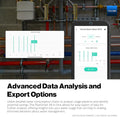 Advanced data analysis and export options