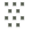 10pack of Smart Indoor Hygrometer Thermometers.