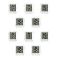 10pack of Smart Indoor Hygrometer Thermometers.