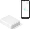 YoLink Hub 3 and smartphone with app interface on a white background
