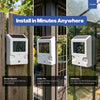 Outdoor Solar Thermometer Hygrometer