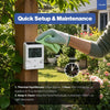 Outdoor Solar Thermometer Hygrometer