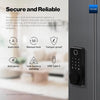 YoLink Smart Deadbolt Lock with Fingerprint, Keypad, IC Card, YoLink Fob and YoLink App Control – LoRa Long Range, Alexa, Google, IFTTT and Home Assistant – YoLink Hub Required