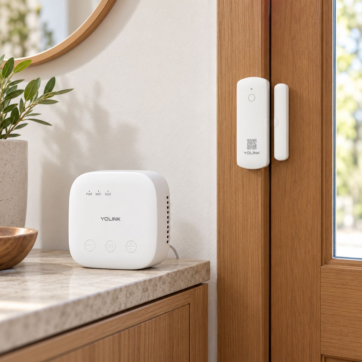 YoLink Door Sensor Starter Kit — representative natural-use view