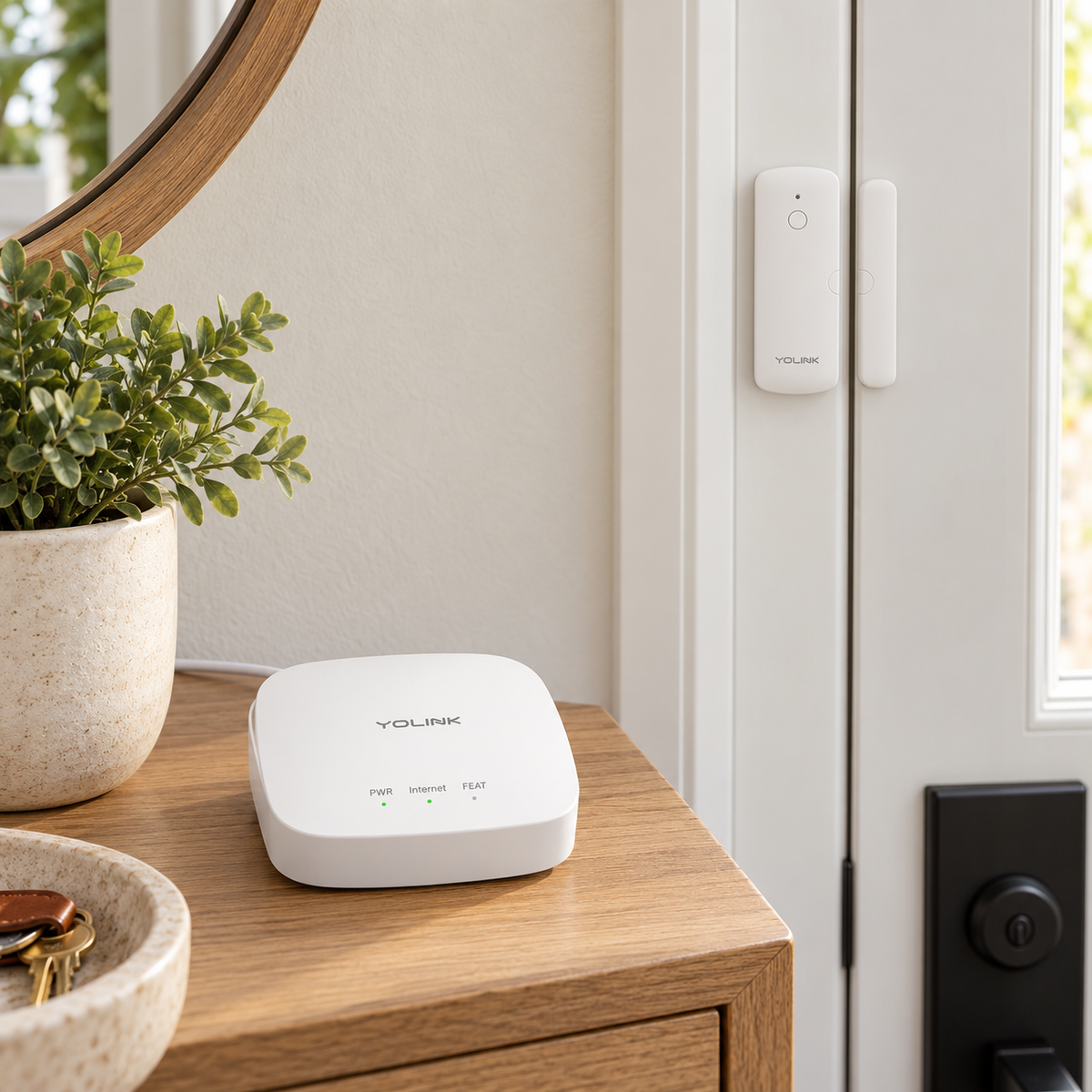 YoLink Door Sensor Starter Kit — representative natural-use view