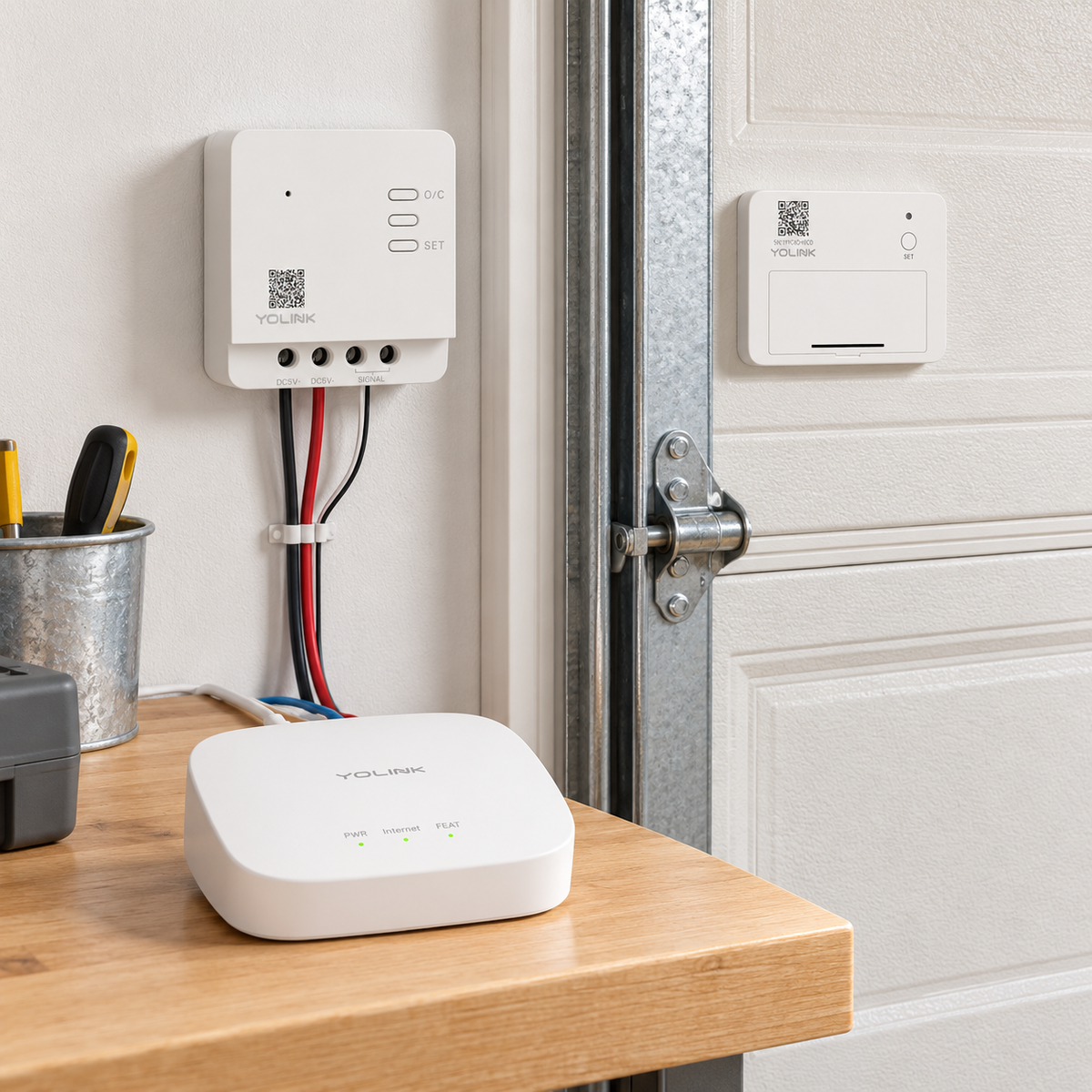 YoLink Garage Door Kit 1 — representative natural-use view