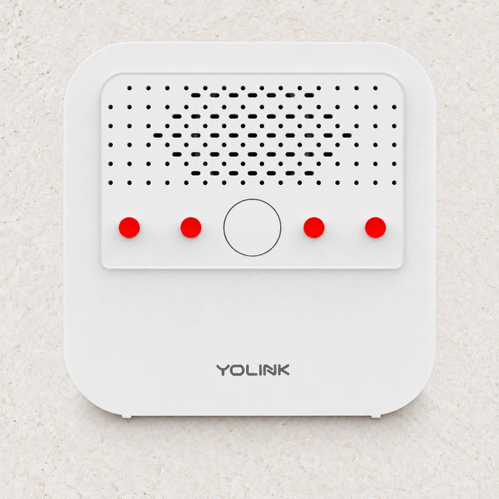 YoLink Indoor Siren Alarm — product-only photograph