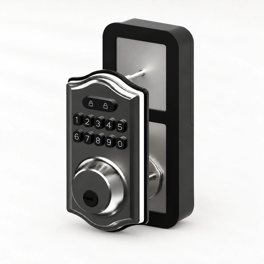 YoLink Smart Deadbolt Lock with Keypad — product-only photograph