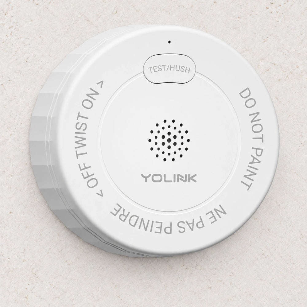 YoLink Photoelectric Smoke Alarm — product-only photograph