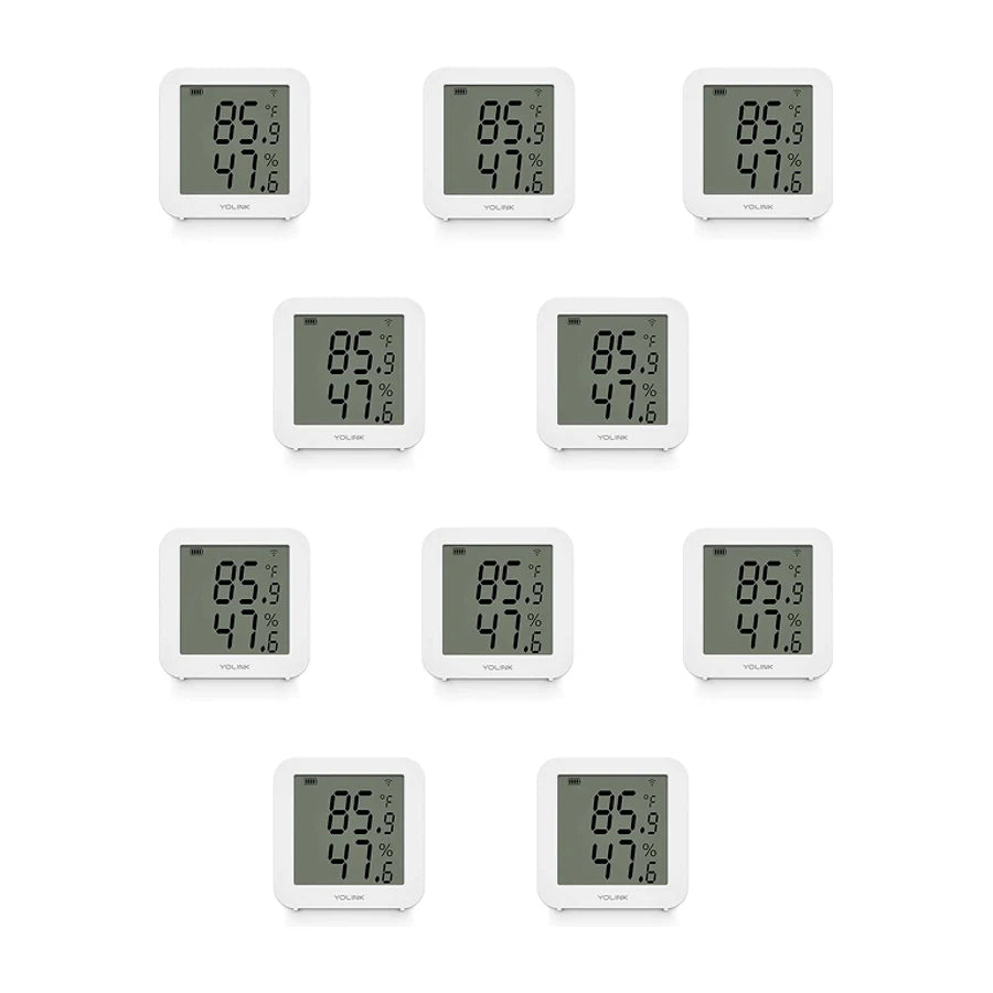 Smart Indoor Hygrometer Thermometer 10-pack