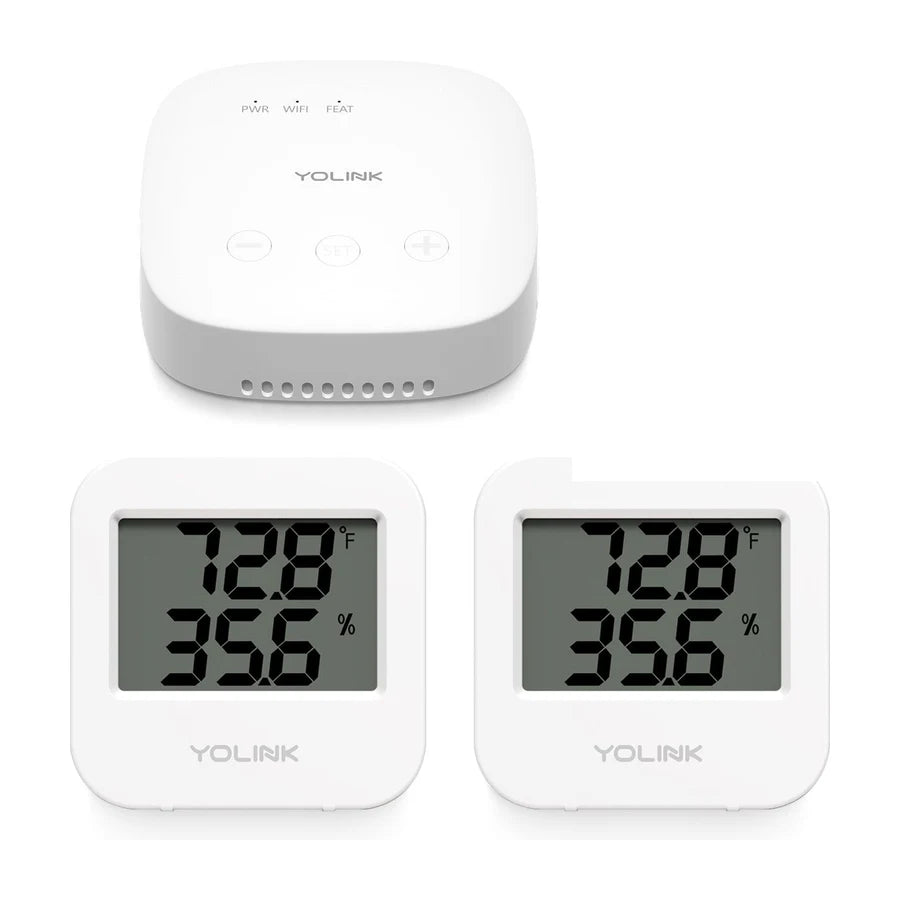 SpeakerHub & Two Temperature & Humidity Sensors Smart Home Starter Kit