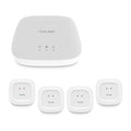 Water Leak Detection Starter Kit: Hub & Four Water Leak Sensors