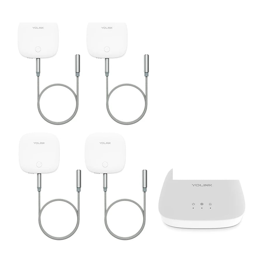 Hub & 4-Pack Water Leak Sensor 2 Starter Kit