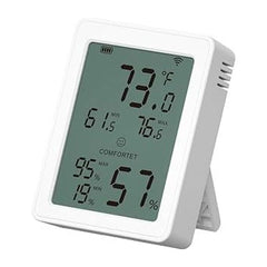 YoLink Indoor Hygrometer Thermometer YS8023 with Comfort Level Display, Max/Min Tracking, LoRa Technology, 180-Day Cloud Storage & 5-Year Battery Life, Alexa/IFTTT Compatible-
