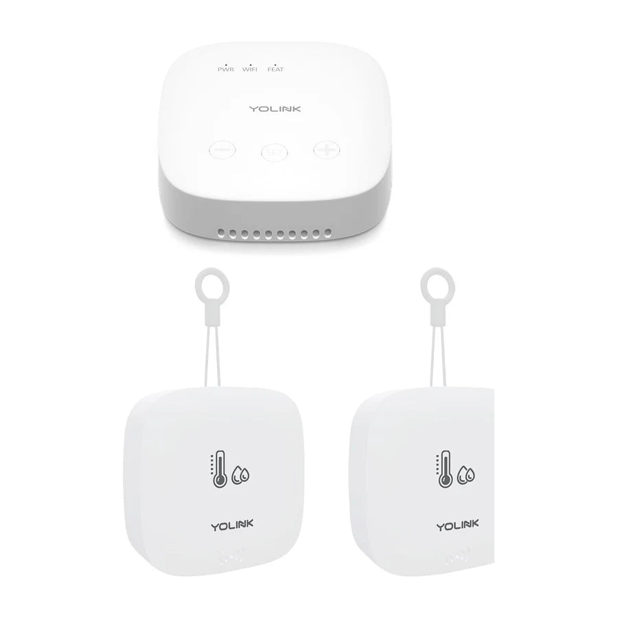 SpeakerHub & Two Weatherproof Temperature & Humidity Sensors Starter Kit