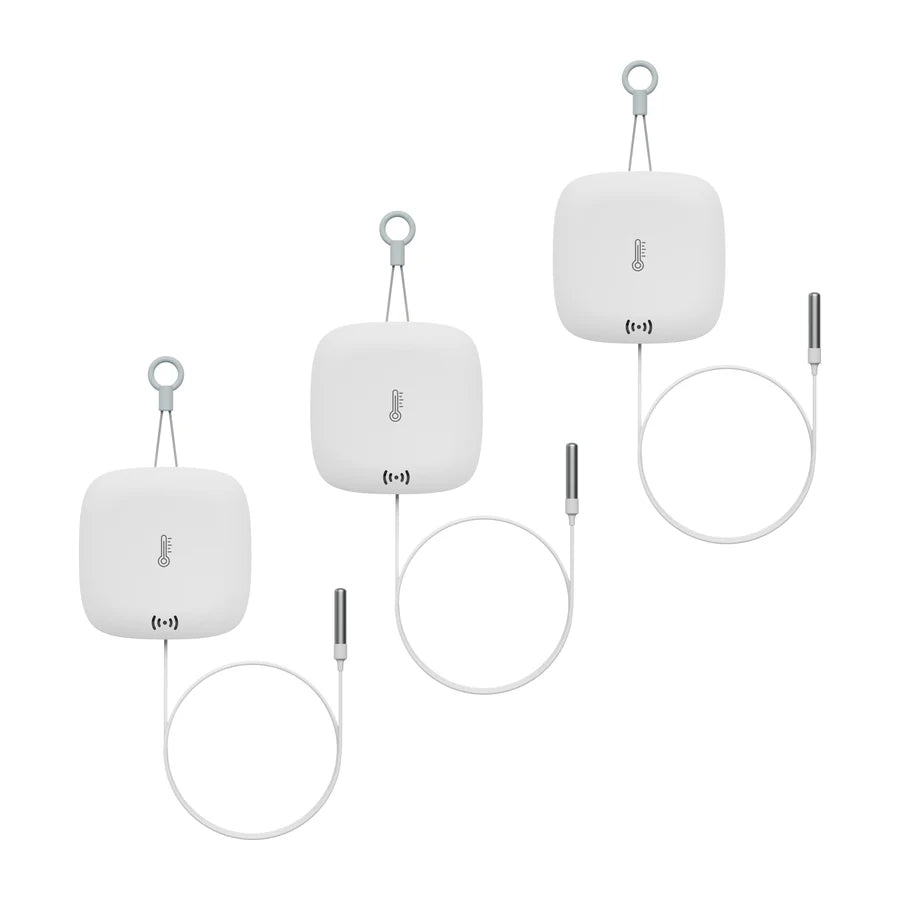 Weatherproof Temperature Sensor w/Probe 3-Pack