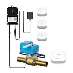 Valve Controller 2 & EVO Valve Operator, w/YoLink Hub, 3-Pack Water Leak Sensor 1
