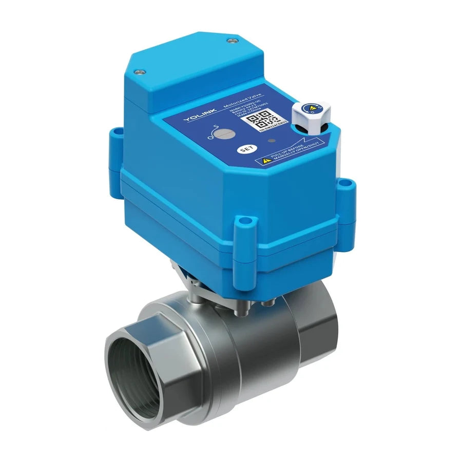 Commercial Grade Smart Motorized Valve, 1/2-Inch, Stainless Steel
