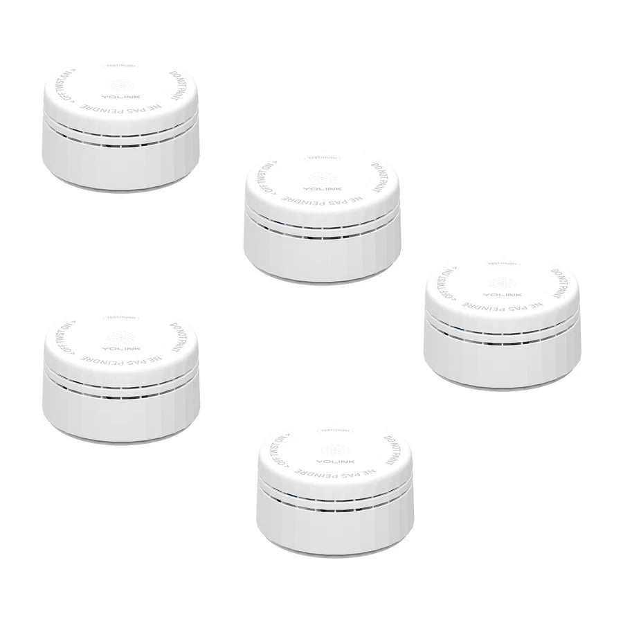 Photoelectric Smoke Alarm 5-Pack