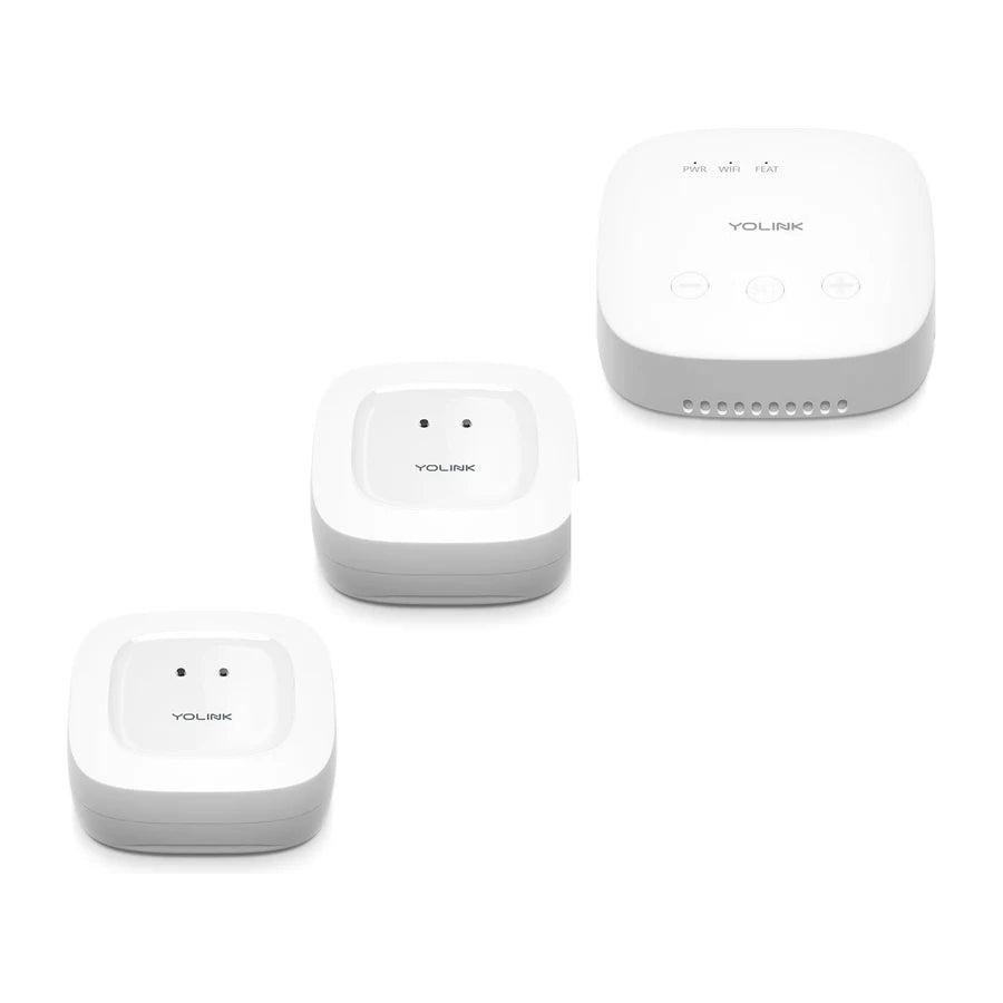 SpeakerHub & Two Water Leak Sensor 1 Starter Kit
