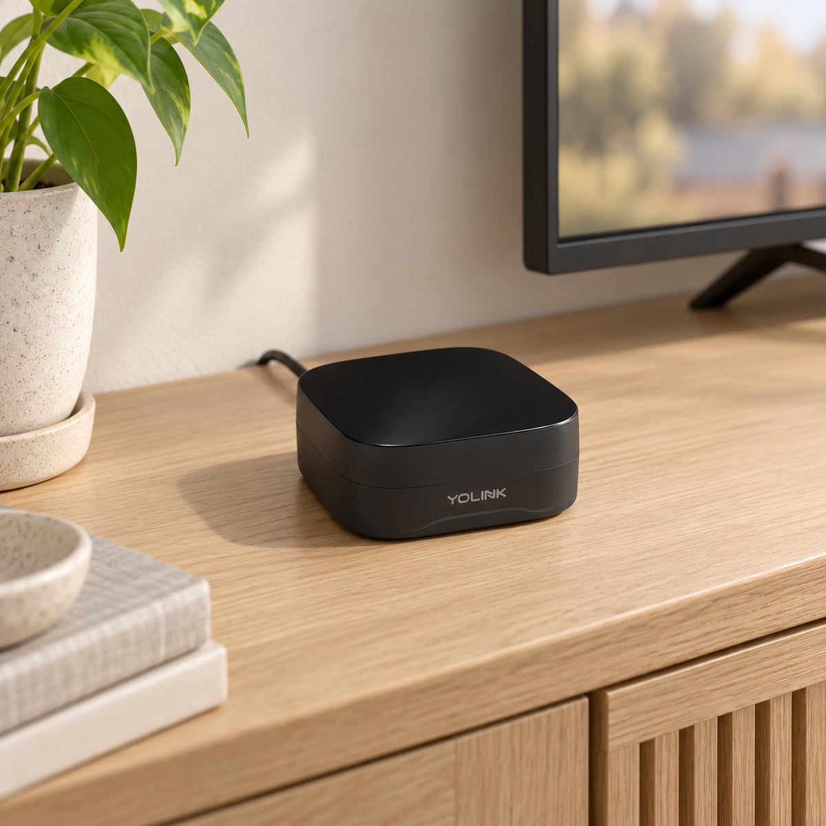 YoLink IR Remote in a natural home setting