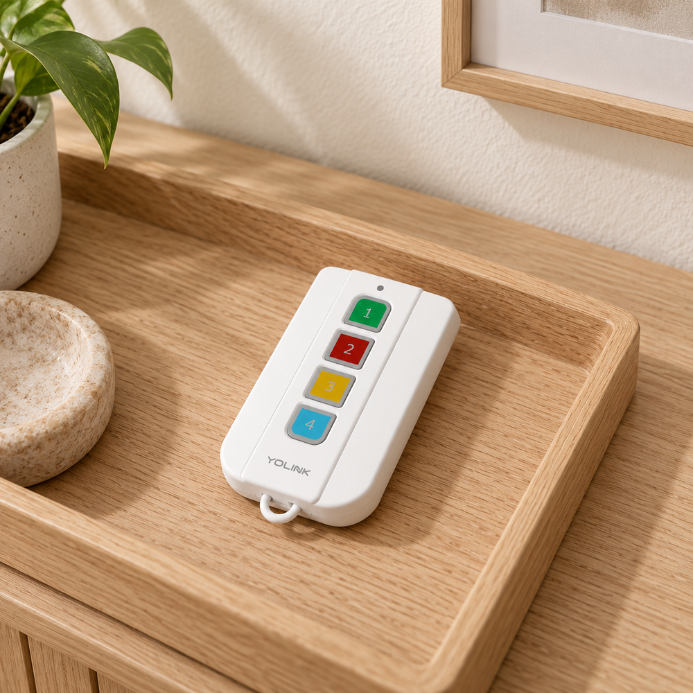 YoLink FlexFob, 2nd Generation in a natural home setting