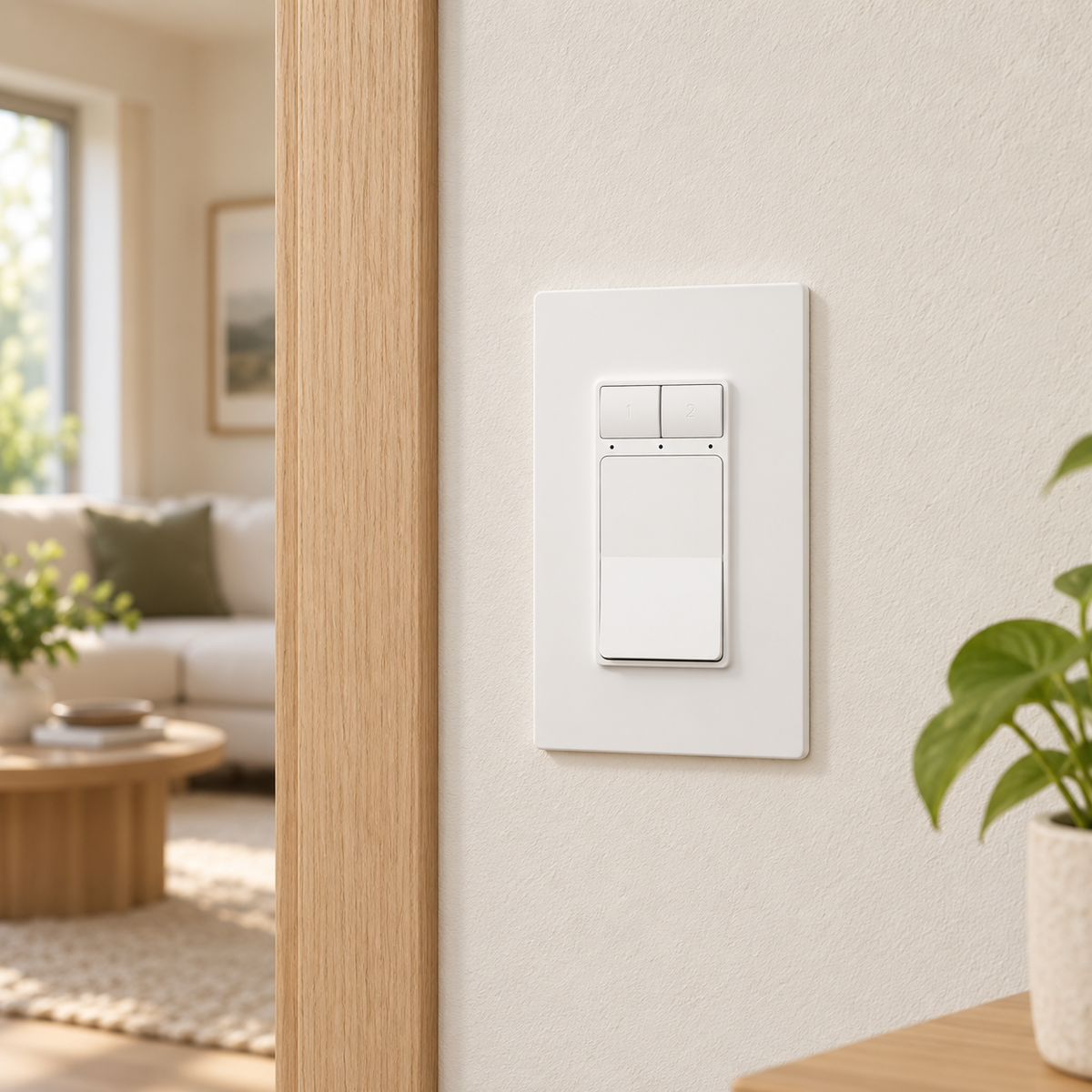 YoLink FlexSwitch in a natural home setting