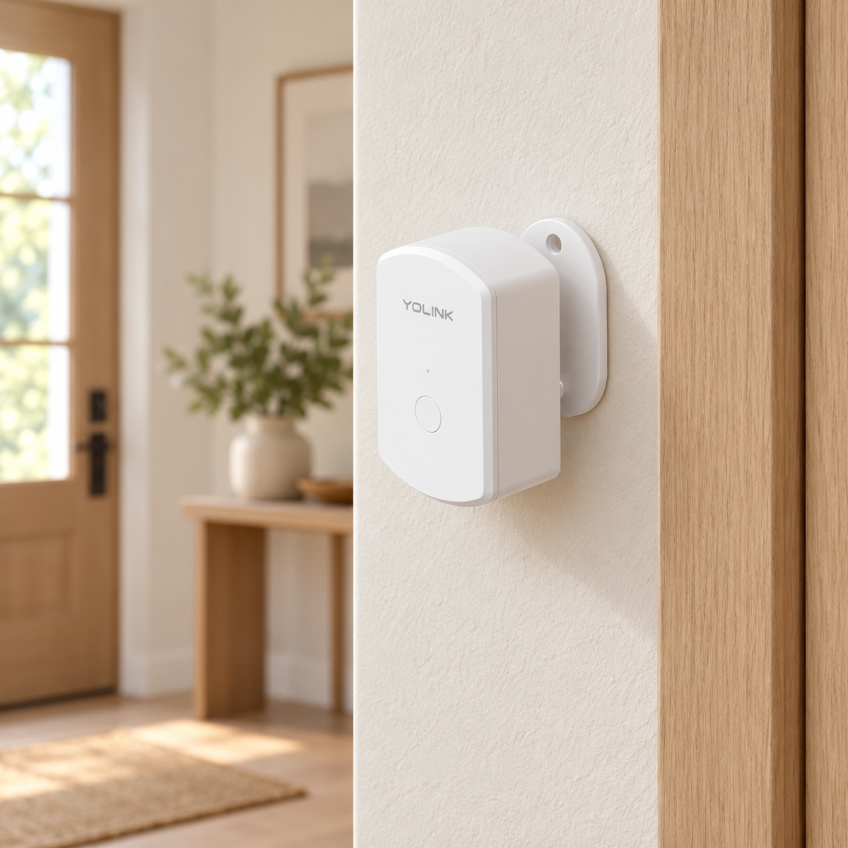 YoLink Indoor Motion Sensor RT in a natural home setting